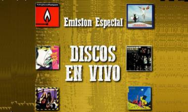 Escucha el especial "DISCOS EN VIVO"