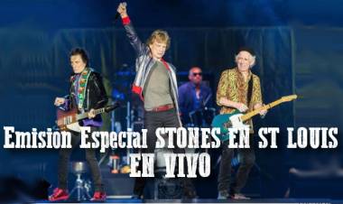 Rolling Stones en St Louis 26 Septiembre - EMISION EN VIVO