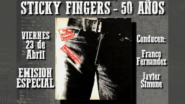 Escucha la emisión Especial "Sticky Fingers 50 AÑOS" junto a The Rolling Stones Rarezas